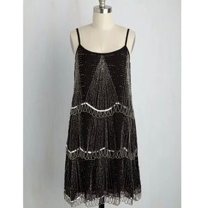 Frock and Frill Beaded Flapper Dress